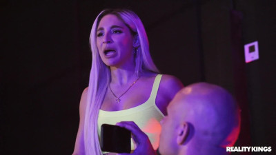 Thick latina blonde babe Abella Danger raw moaning in HD