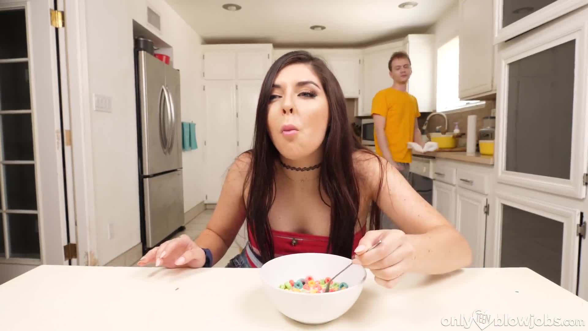 Watch Latina teen Keira Croft & Alex Jett POV facial in the kitchen - Free XXX HD, High Quality Sex Tube | ePornWap.