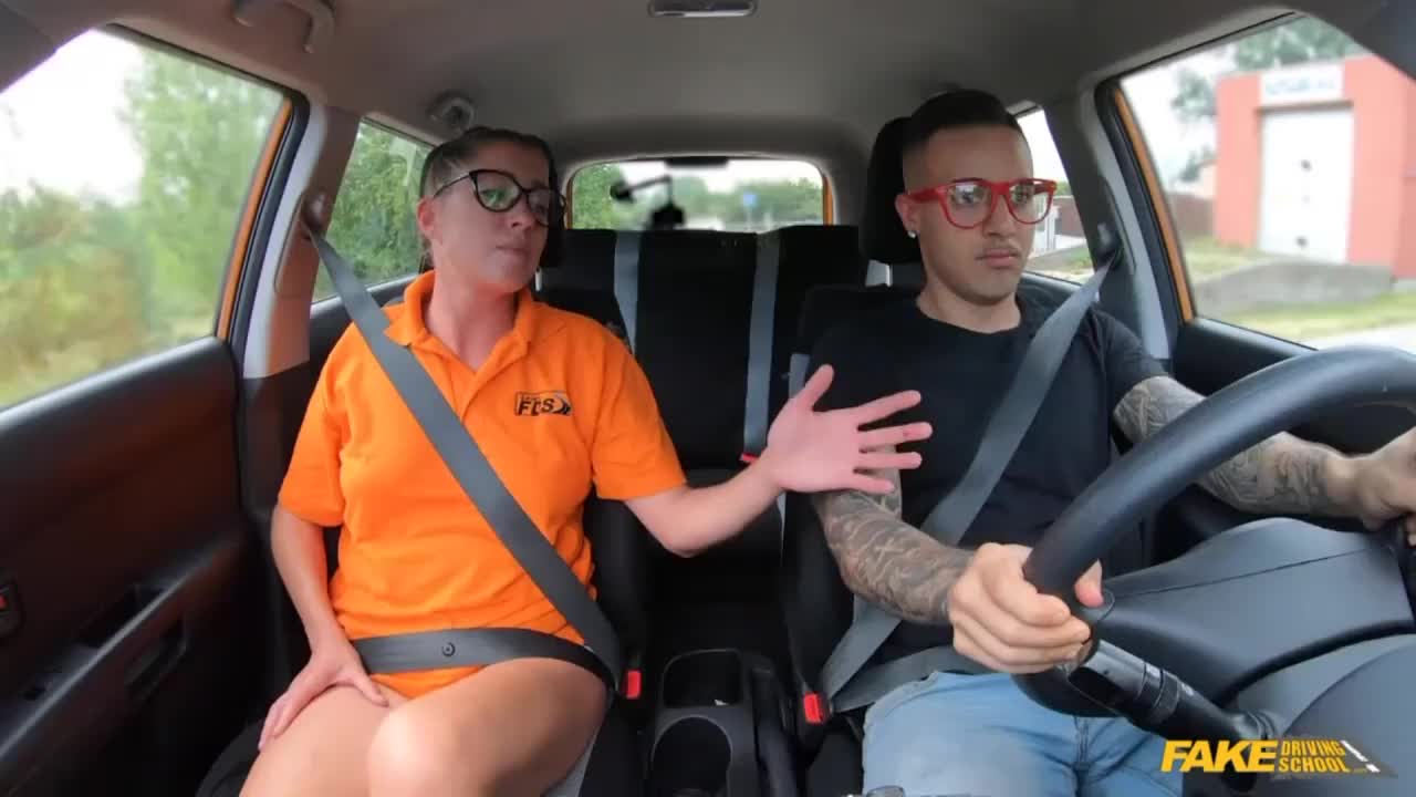 Watch Fake Driving School - Chick Elisa Tiger blowjob outdoors - Free XXX HD, High Quality Sex Tube | ePornWap.