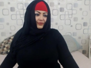 Real fucking along with muslim babe