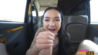 FemaleFakeTaxi - Amateur Lady Gang lusts pov anal sex in boots