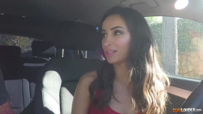 In the car hawt european Alyssia Kent