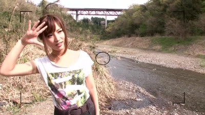 Super hot japanese supermodel masturbation outdoors