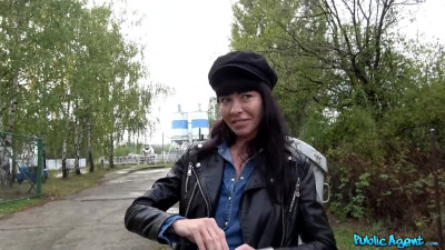 PublicAgent: European Sasha Colibri cowgirl sex