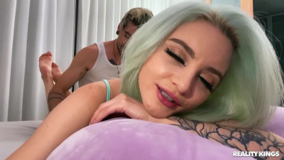 Reality Kings - Petite Lola Fae babe cock sucking porno