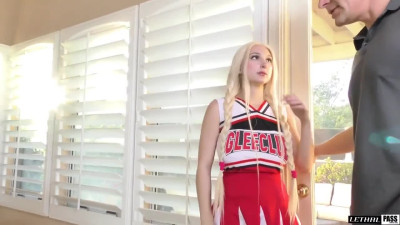 Sex scene with delicious cheerleader Skylar Vox