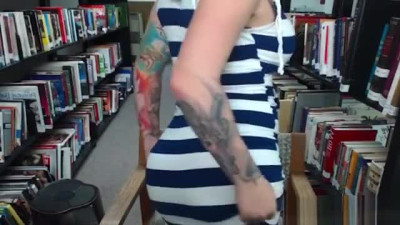 Nailed hard in library starring girl