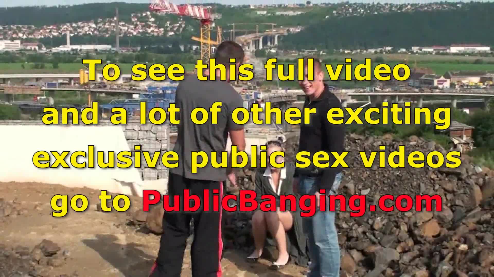 Watch Public Banging: Threesome alongside pretty blonde hair - Free XXX HD, High Quality Sex Tube | ePornWap.