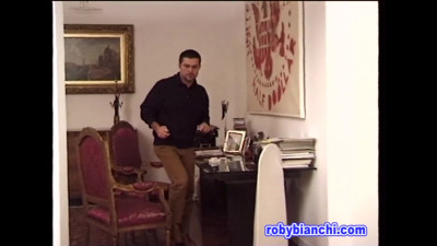 Roby Bianchi - European Andrea Nobili blowjob