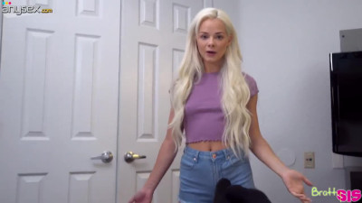 Bratty Sis - POV tugged escorted by Elsa Jean